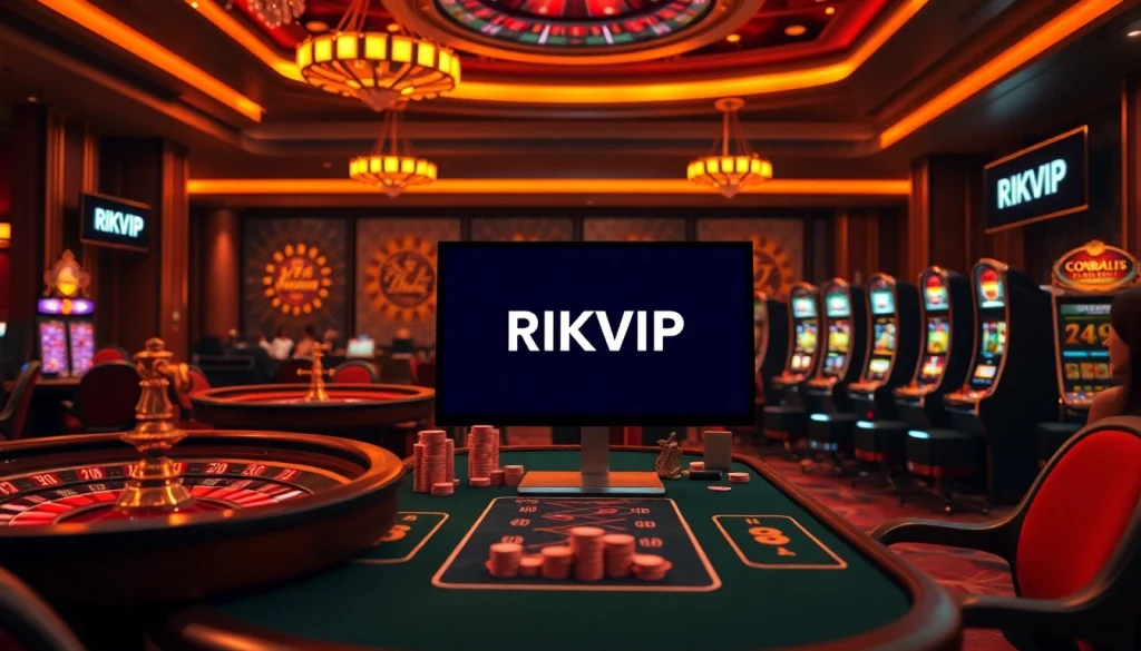 Experience the thrill of RIKVIP with vibrant games and captivating casino tables that promise excitement.